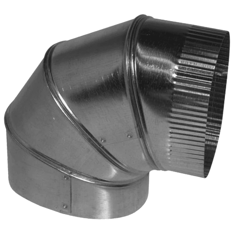 #433OV – Coude plat 90° ovale
