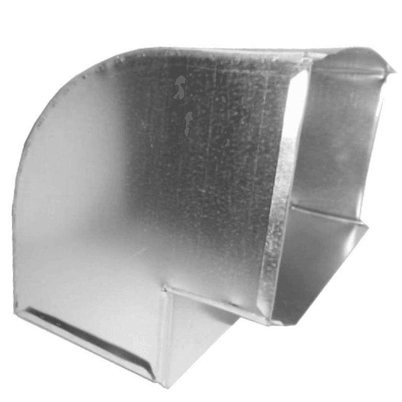 #481 – Coude vertical 90° – gorge carrée